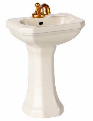 Waschbecken, Maus - Creme