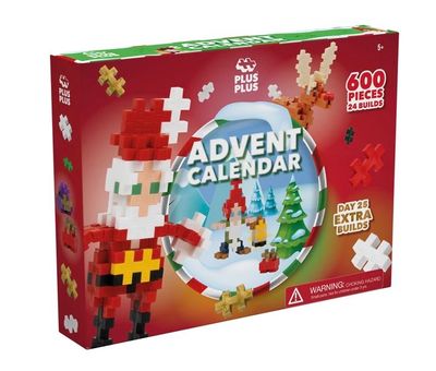 PlusPlus Advenskalender Weihnachtsdorf