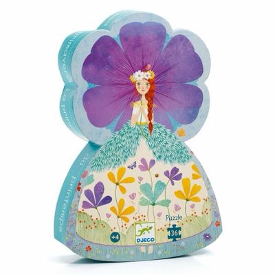 Puzzle: Blumenprinzessin - 36 Teile