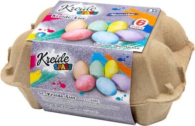 Malkreiden in Eierform