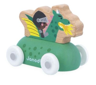 Cross Roads - Drachenauto aus Holz