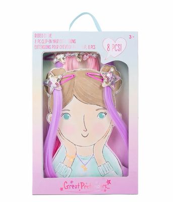 Rodeo Fahrt, Mehrfarbige Clip-In Extensions, 8 pcs