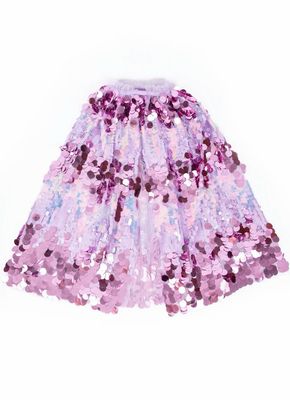 Die 5th Avenue Lila Pailetten Umhang 4-6 Jahre