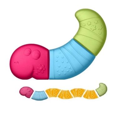 Spielstabil 7443 - Wurm, 3-teilige Sandform