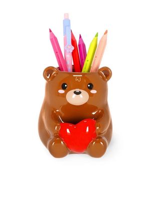 Keramik-Stiftehalter - Teddy Bear - Desk Friends