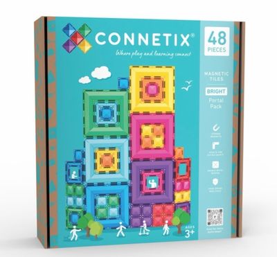 Connetix Magnetbausteine Bright Portal Pack 48 Teile
