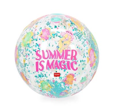 Aufblasbarer Beachball Summer is Magic - Glitter Beach Ball