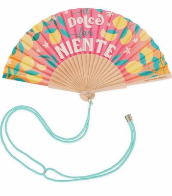 Faltbarer Papierfächer Dolce Niente