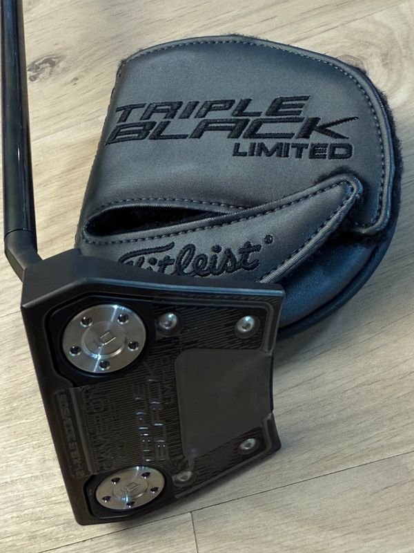 Scotty Cameron Phantom X 9.5 Triple Black 2021 Limited Release New