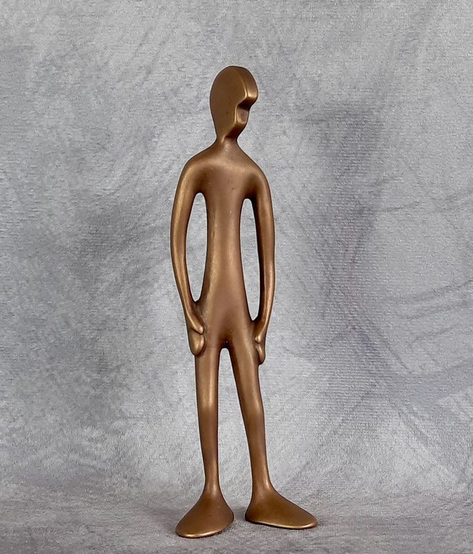 Bronzeskulptur "FRIEND No 6" von Bildhauer Oliver Pohl aus Haste im Schaumburger Land