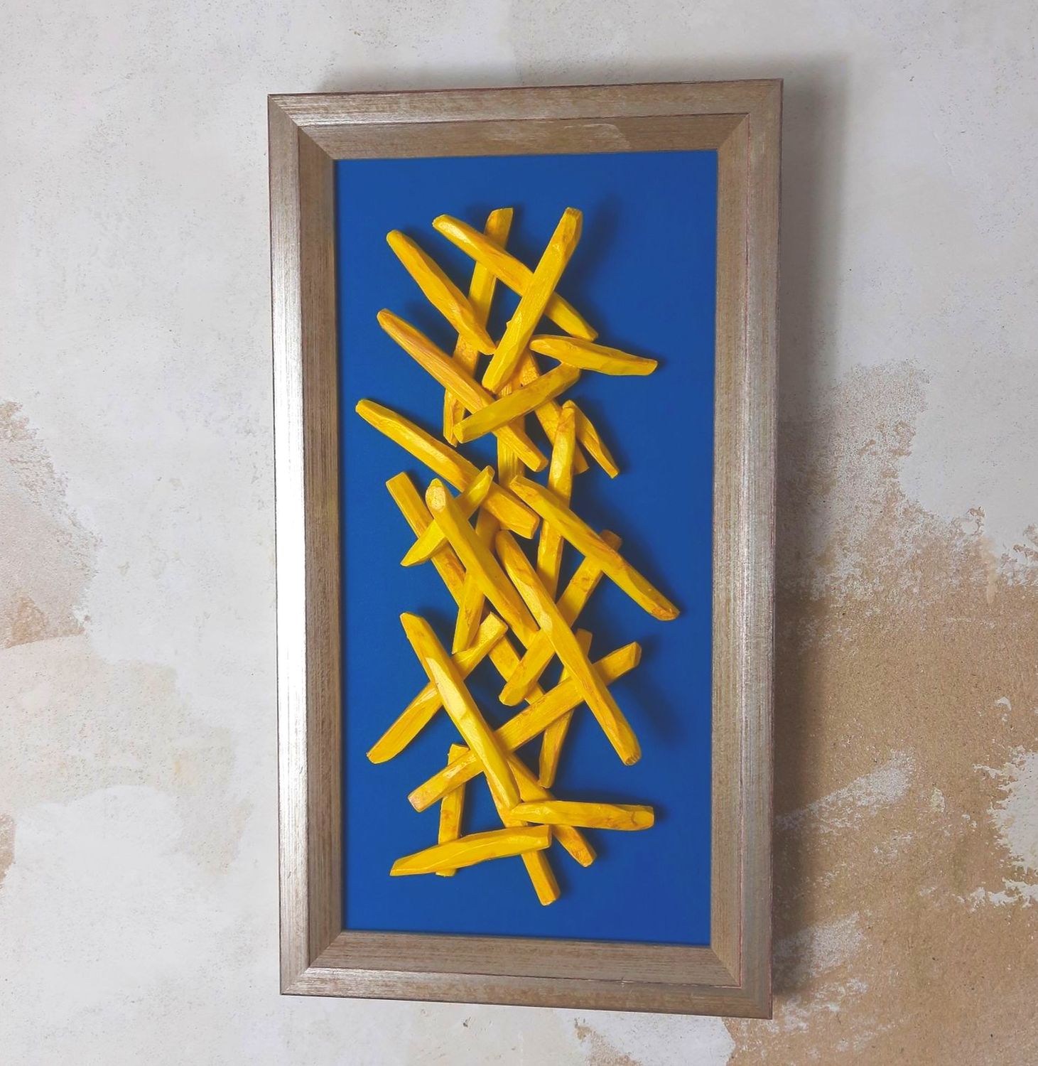 Pop-Art Fritten II Wandbild Pop-Art Fritten von Oliver Pohl