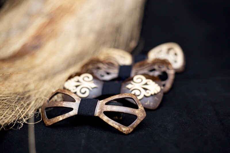 Coconut shell Bow Tie, Handmade designs Coconut shell Bow Tie, Handmade designs