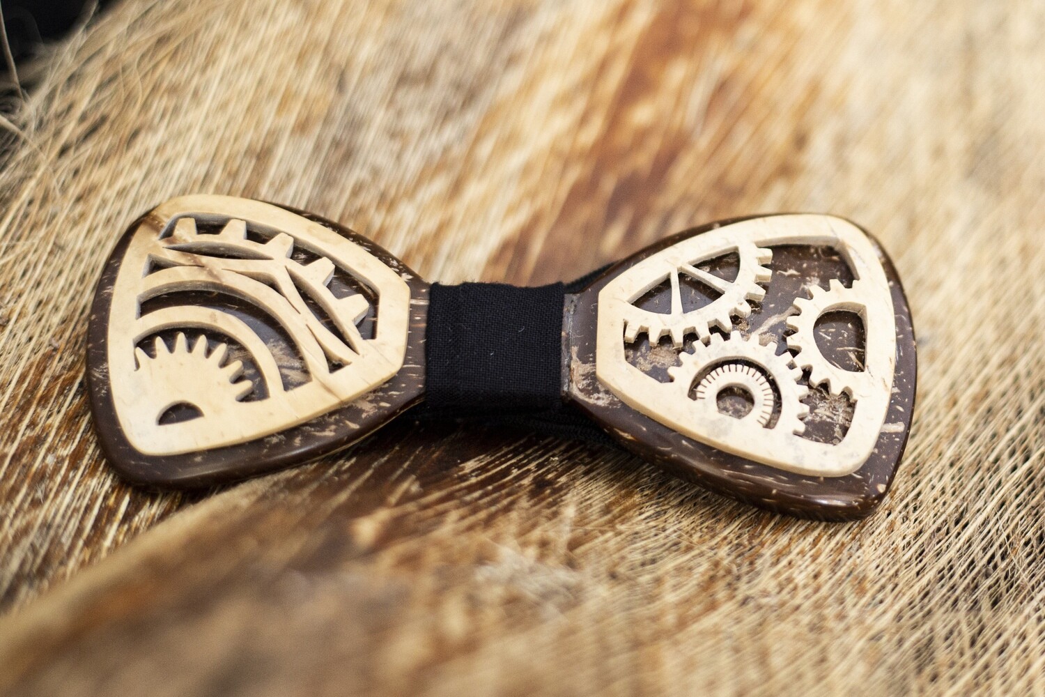 Coconut shell Bow Tie, Handmade designs Coconut shell Bow Tie, Handmade designs