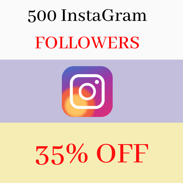 BUY 500 FOLLOWERS