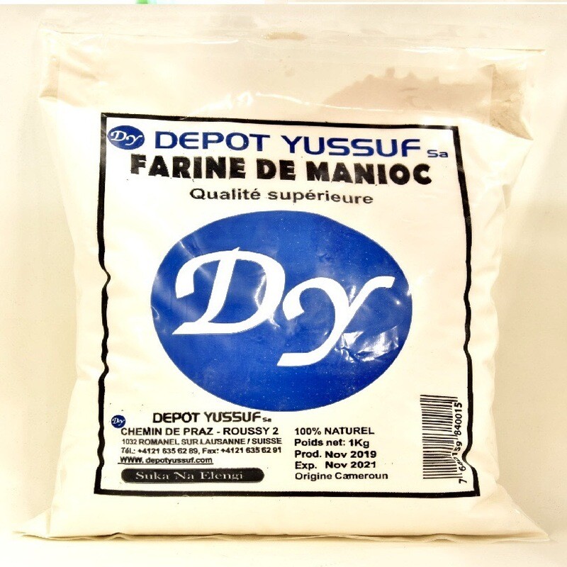 Farine de Manioc du Cameroun / Dépôt Yusuf