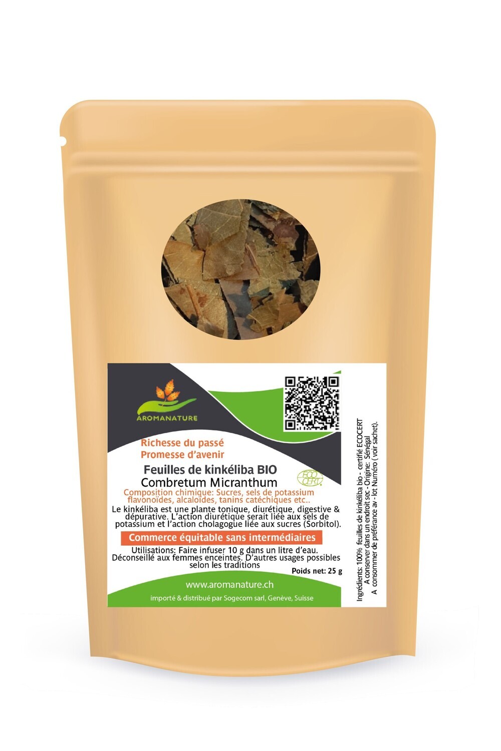 Feuilles de Kinkeliba Bio