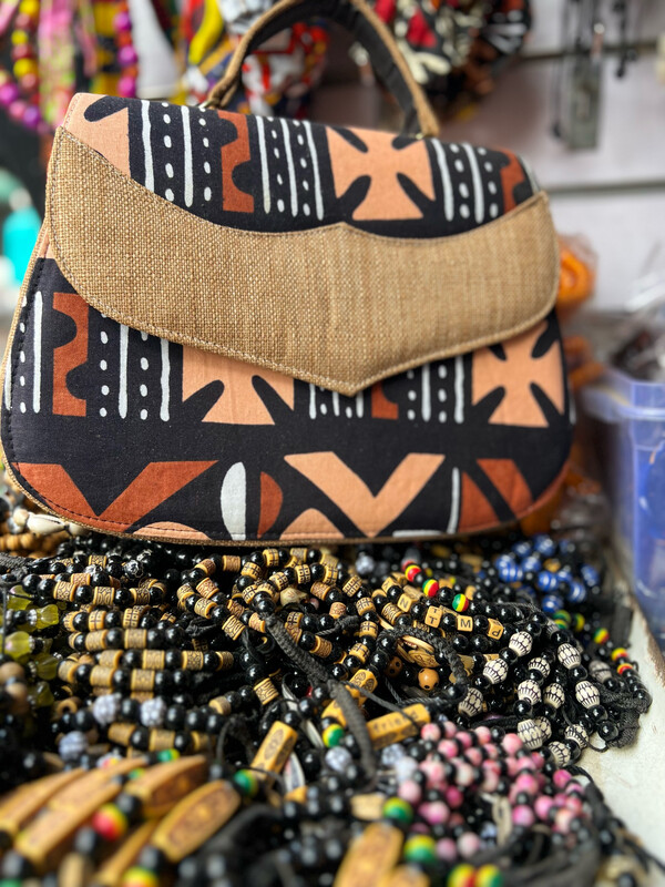 Sac à main africain / BOGOLAN  / wax