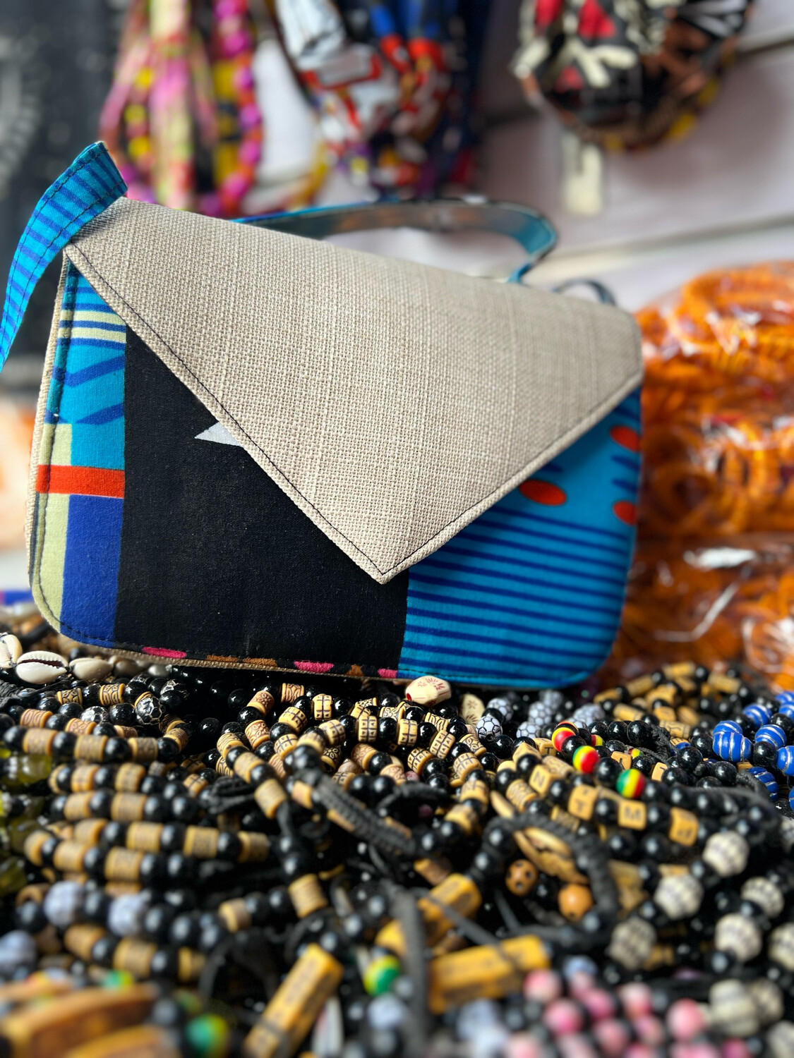 Sac à main africain Wax