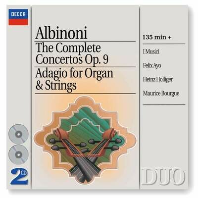 Albinoni: 12 Concerti op.9, Adagio in G min., I Musici