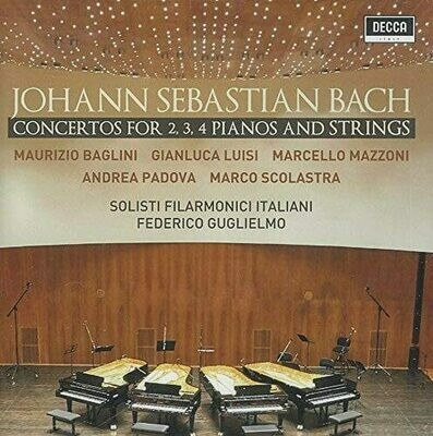 Bach: Concerti per 2, 3 e 4 pianoforti, M.Baglini