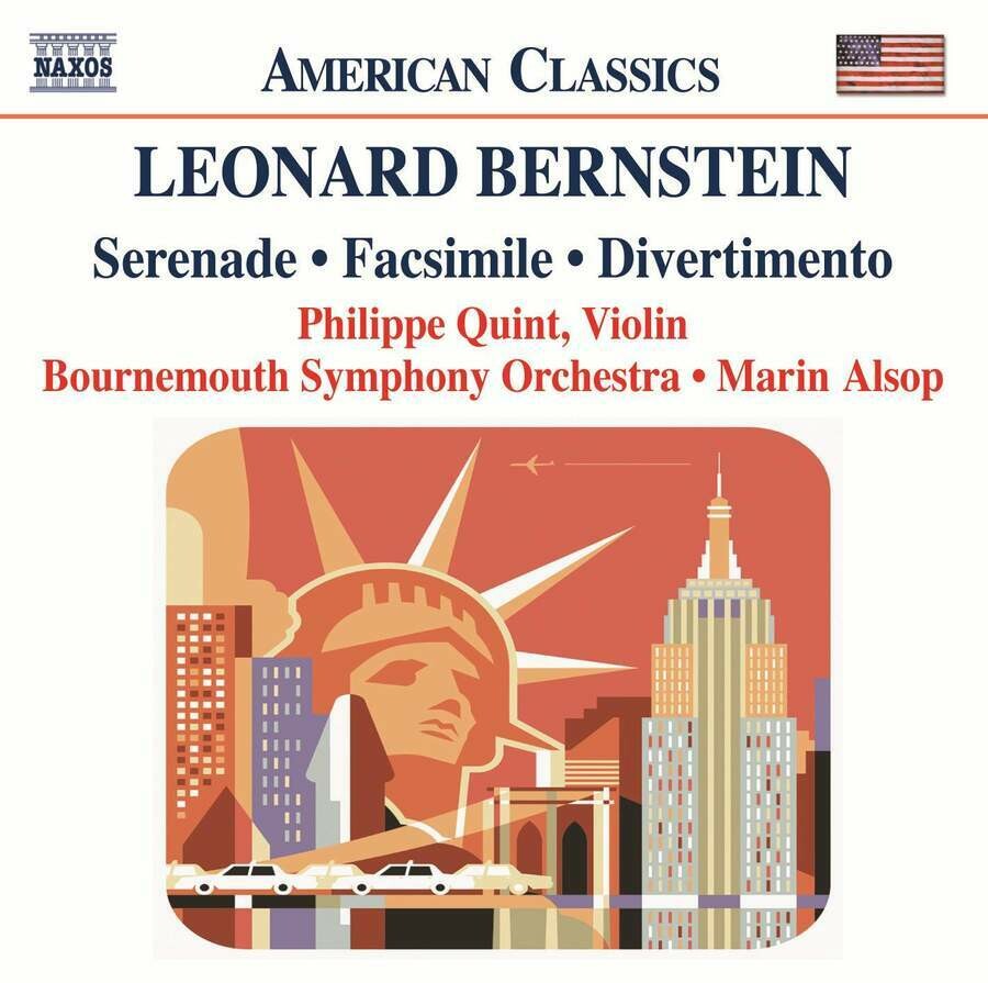 Bernstein: Serenade, Facsimile, Divertim., P.Quint, M.Alsop