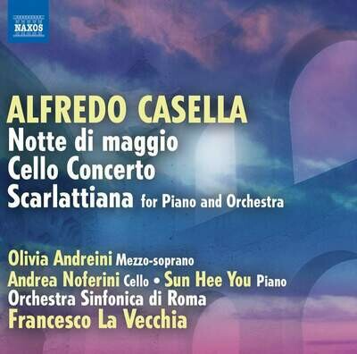 Casella: Cello concerto, Scarlattiana, Noferini, F.La Vecchia