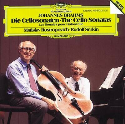 Brahms: Cello sonatas, M.Rostropovich, R.Serkin