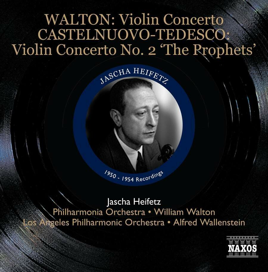 Castelnuovo-Tedesco: Violin conc. n°2 "I Profeti", J.Heifetz