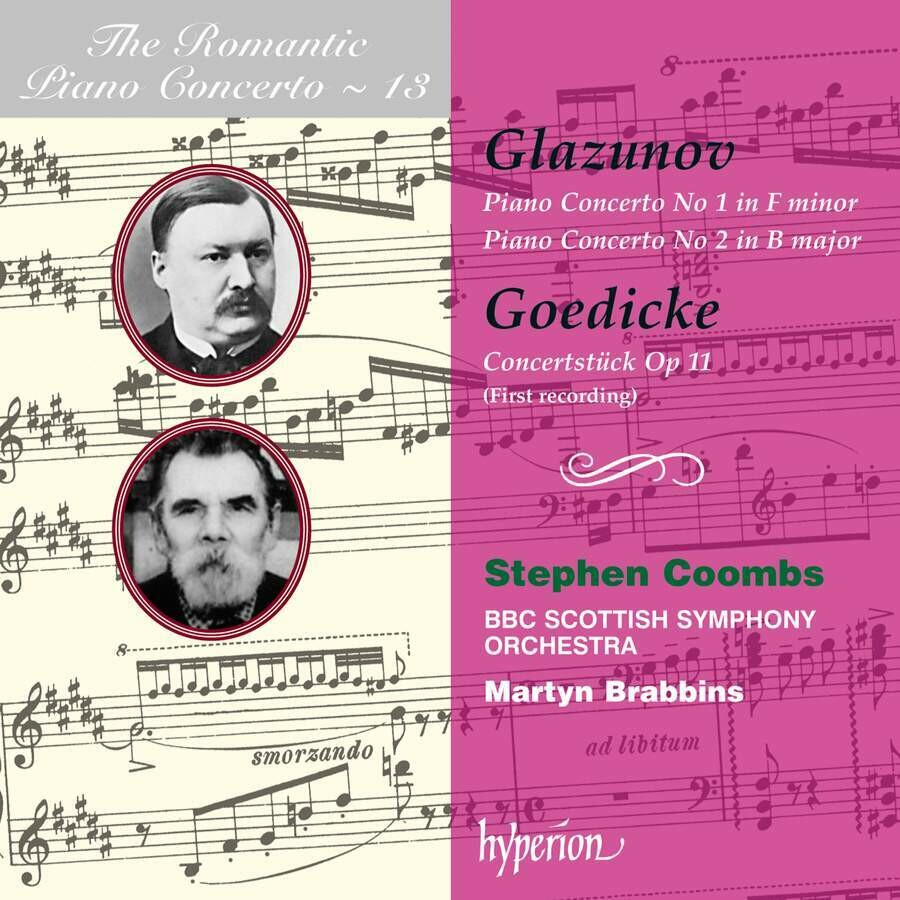 Glazunov, Goedicke: Piano conc. n°1-2, Concertstuck op.11