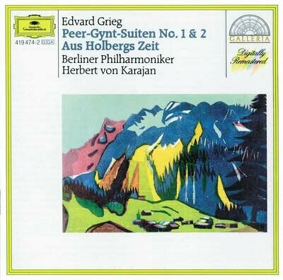 Grieg: Peer Gynt Suites, Holberg Suite, H.von Karajan