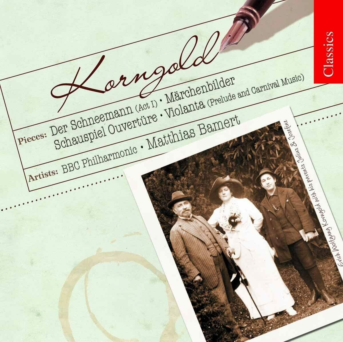 Korngold: Der Schneemann Act I, Märchenbilde op.3, Schauspiele Overt., Violanta op.8