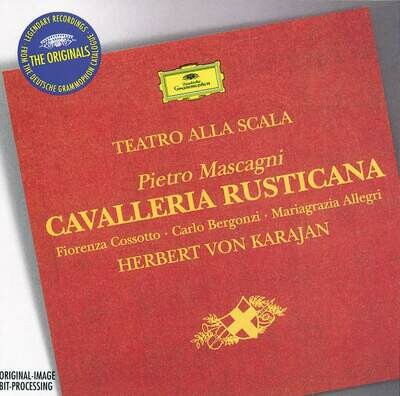 Mascagni: Cavalleria rusticana, Bergonzi, H.von Karajan