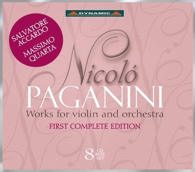 Paganini: Mus. per Violino e Orc. completa, S.Accardo, M.Quarta