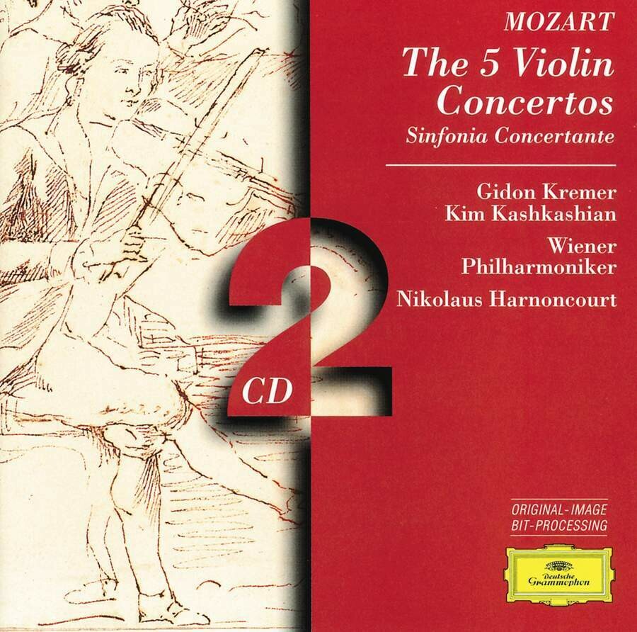 Mozart: Violin conc. n°1-5, Sinf. Concertante K.364, Kremer, Harnoncourt