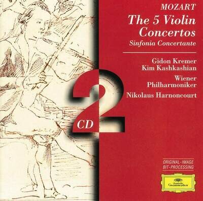 Mozart: Violin conc. n°1-5/Sinf. Concertante K.364, Kremer, Harnoncourt