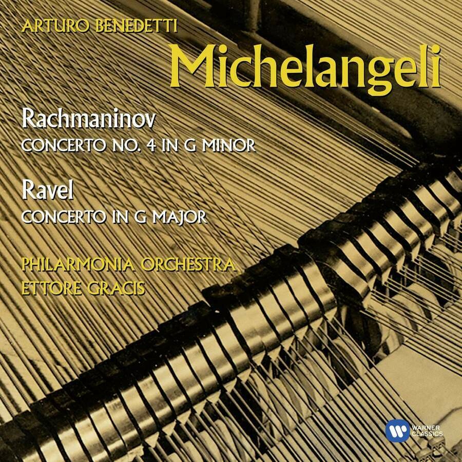 Ravel, Rachmaninov: Piano conc. in G major, Piano conc. n°4, Michelangeli, E.Gracis
