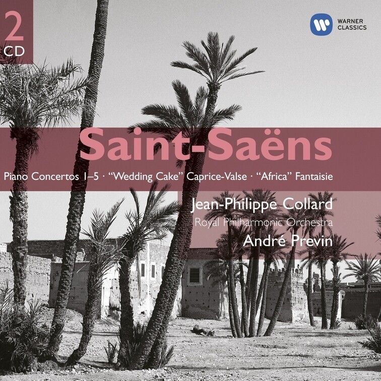 Saint-Saens: Conc. per Pf. e orc. n°1-5, etc., J.P.Collard, A.Previn