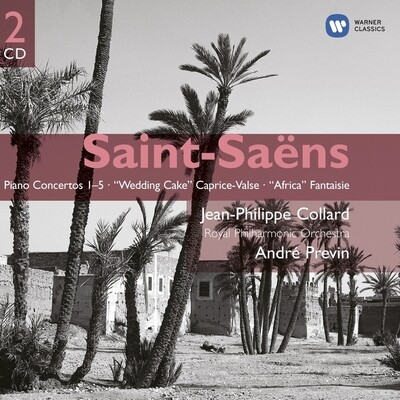Saint-Saens: Conc. per Pf. e orc. n°1-5, etc., J.P.Collard, A.Previn
