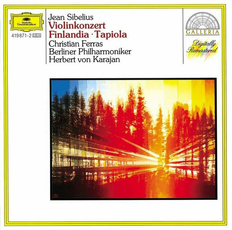 Sibelius: Violin concerto, C.Ferras, H.von Karajan