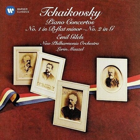 Cajkovskij: Piano conc. n°1 e 2, E.Gilels, L.Maazel