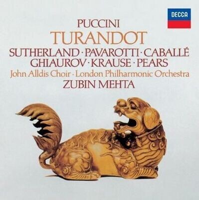 Puccini: Turandot, Pavarotti, Sutherland, Z.Mehta
