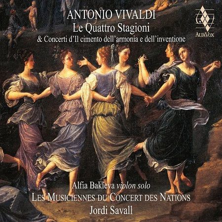 Vivaldi: Le 4 Stagioni, Concerti dal Cimento Dell'armonia E Dell'invenzione, A.Bakieva, J.Savall