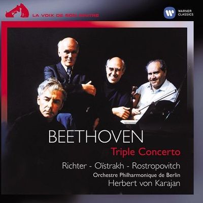 Beethoven: Triplo Concerto op.56, Piano sonata op.31 n°2, H.von Karajan, S.Richter Beethoven: Triplo Concerto op.56, Piano sonata op.31 n°2, H.von Karajan, S.Richter