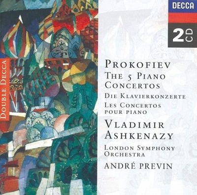 Prokofiev: Piano concertos n°1-5, V.Ashkenazy, A.Previn