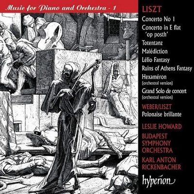 Liszt: Complete music for Piano & Orchestra vol.1°, Leslie Howard