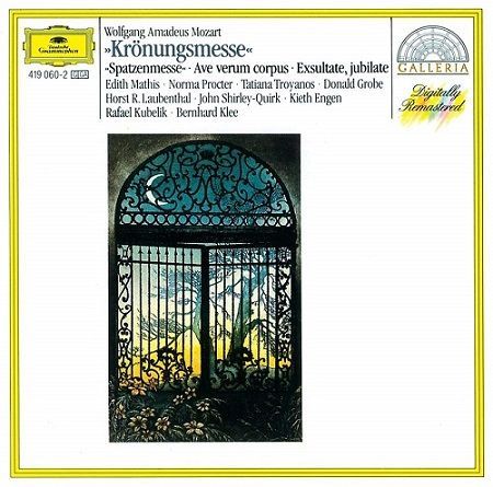 Mozart: Messa dell'Incoronazione, Ave Verum, E.Mathis, R.Kubelik