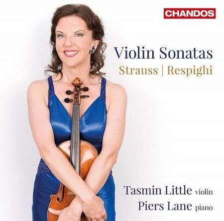 Strauss Richard, Respighi: Violin sonatas, T.Little, P.Lane