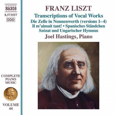 Liszt: Die Zelle in Nonnenwerth (Versioni n°1-4), J.Hastings