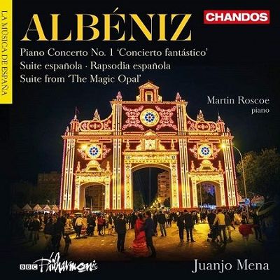 Albeniz: Piano concerto, Rapsodia espanola, M.Roscoe, J.Mena