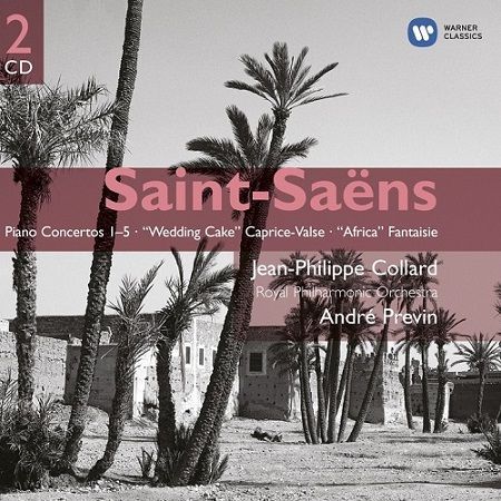 Saint-Saens: Concerti per pianoforte  num. 1-5, J.P.Collard, A.Previn